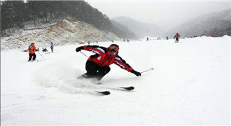 2015年会，大明山滑雪