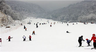 2015年会，大明山滑雪