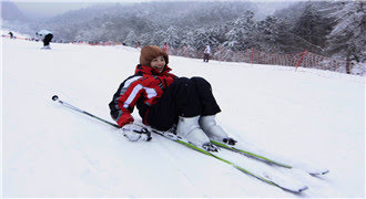 2015年会，大明山滑雪